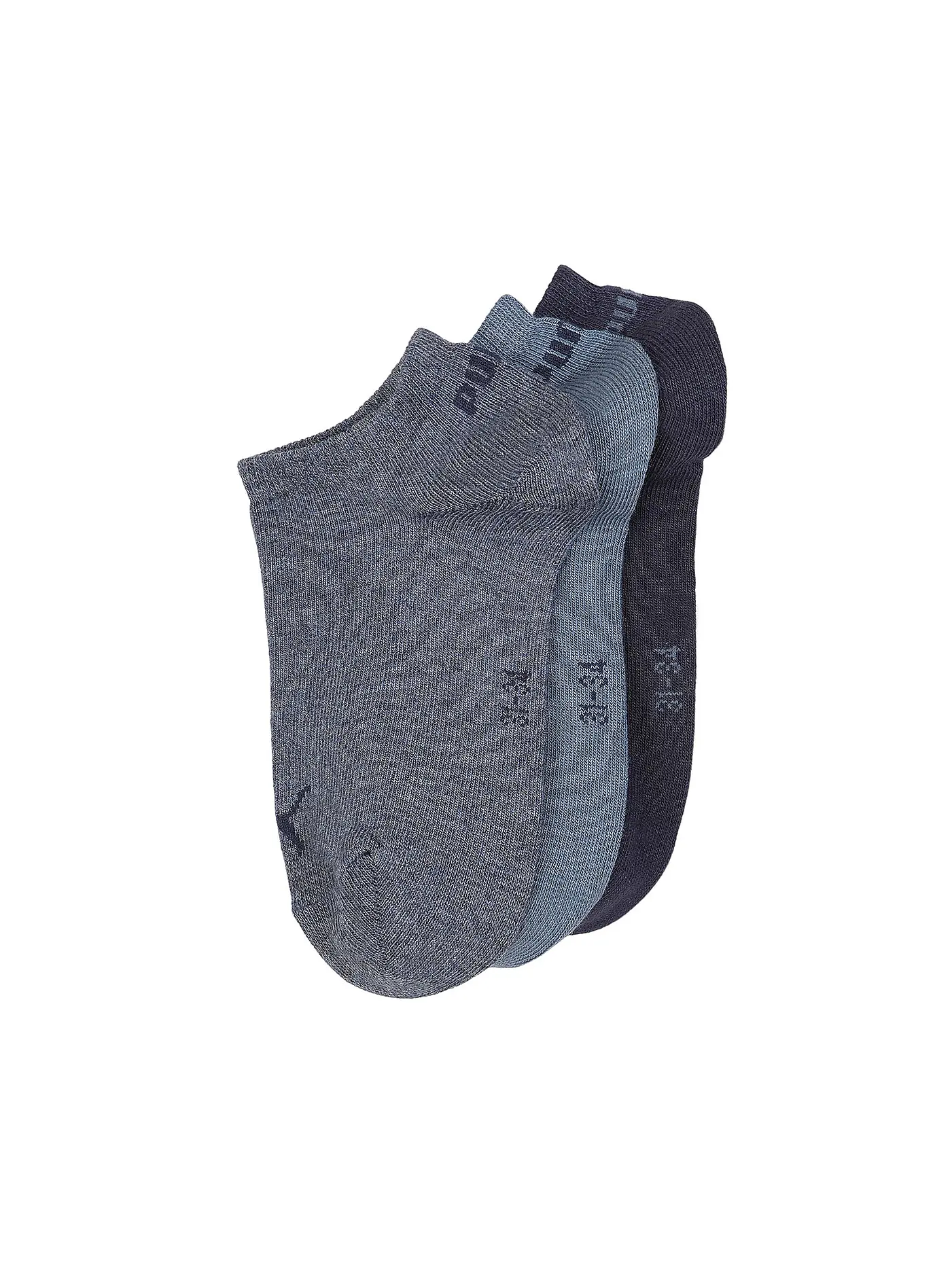 PUMA | Kinder Sneaker Socken 3er Pkg. black | blau